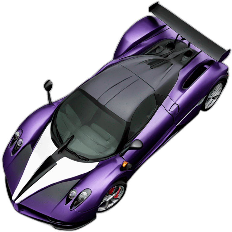 Pagani sports car emoji