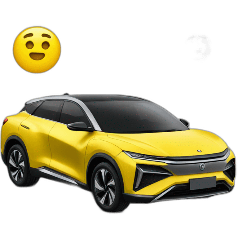 Nio ET5 yellow emoji