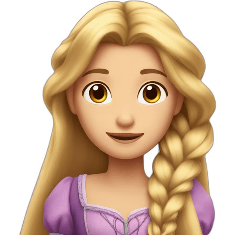 Rapunzel emoji