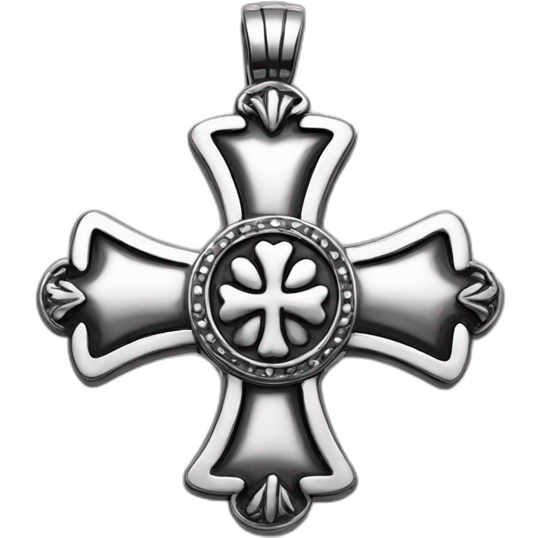 Chrome hearts cross emoji