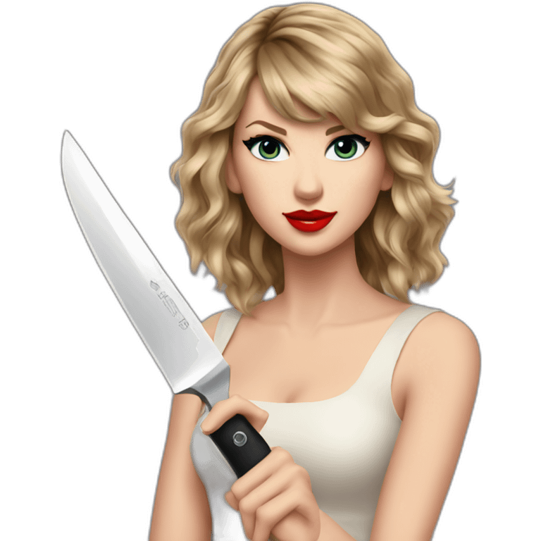 taylor-swift-holding-knife emoji