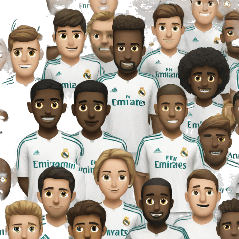 Real madrid football club emoji