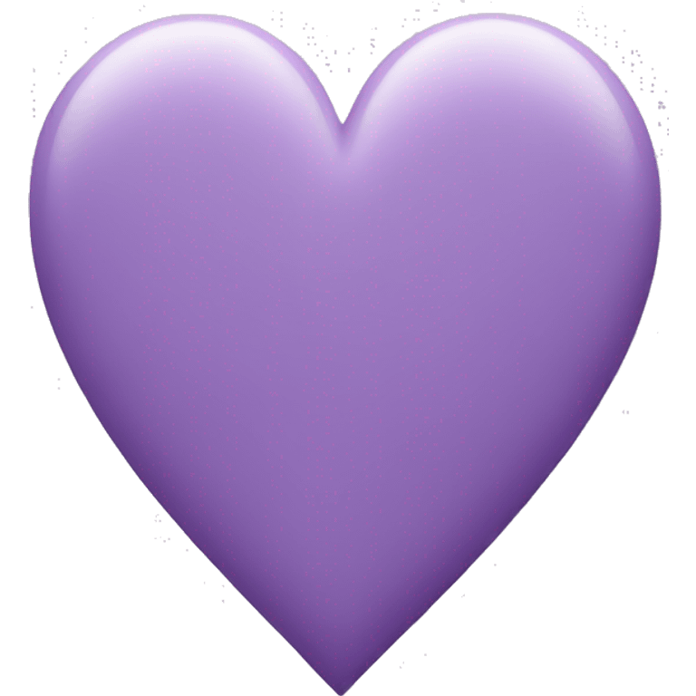 pastelpurple heart emoji