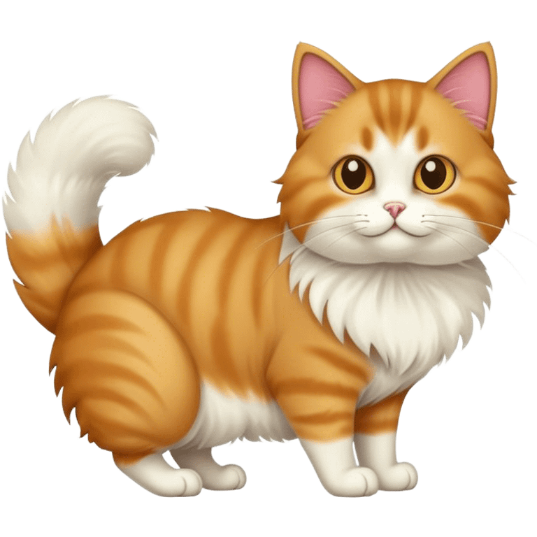 A Manx cat  emoji