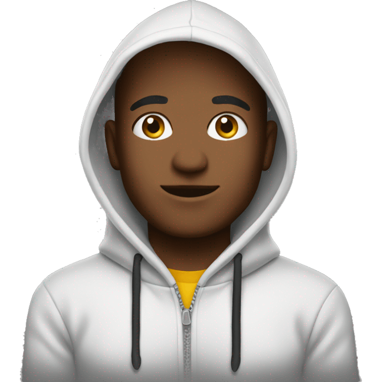 A hoodie emoji