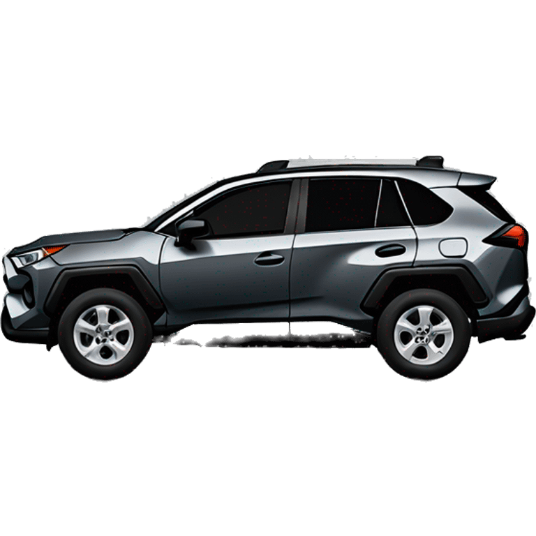 2024 Dark gray Toyota rav4 emoji