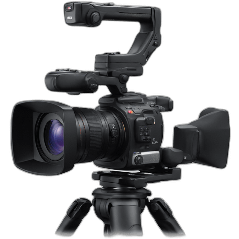 Camera filmado com gimbal emoji