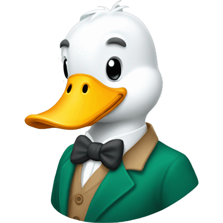 The big duck of credit agricole emoji