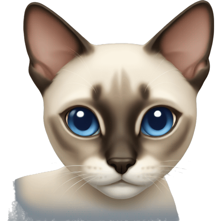 Siamese cat emoji