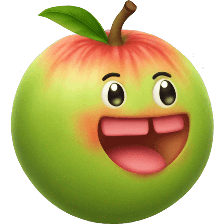 fruta guayaba emoji