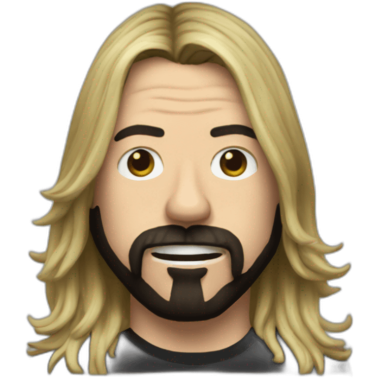 dave grohl long hair emoji