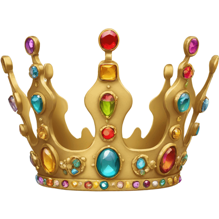 gold crown emoji