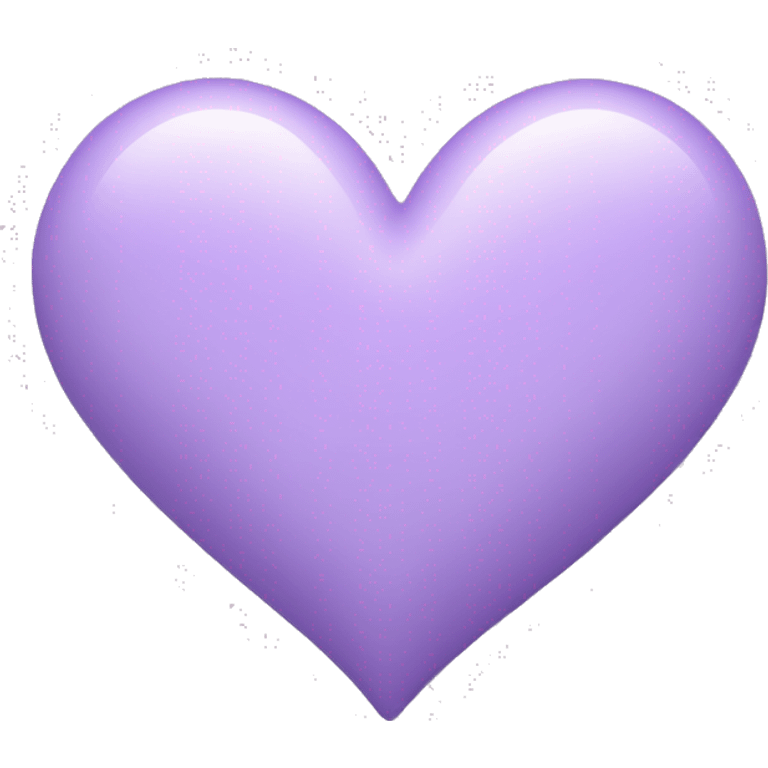 Pastel Purple Heart emoji