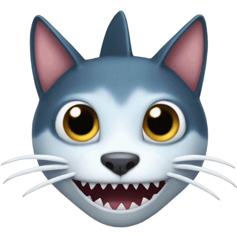 Cat shark emoji