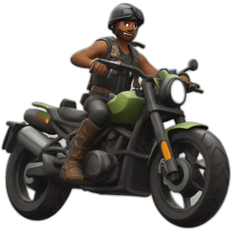 Fortnite renegade rider emoji