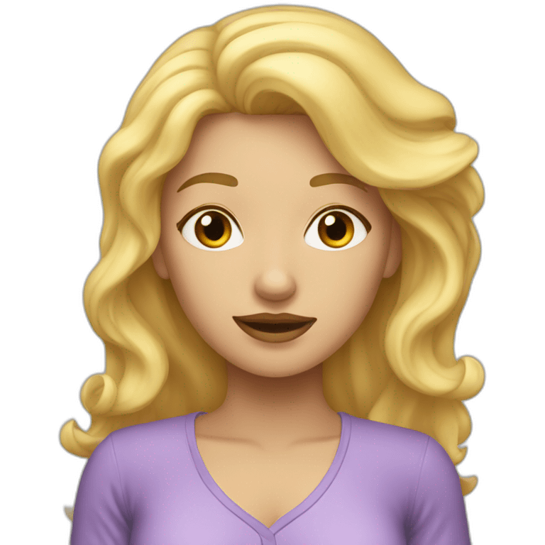 Blonde-qui-dort emoji