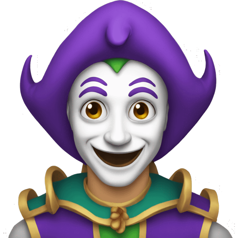 Wannabe jester emoji