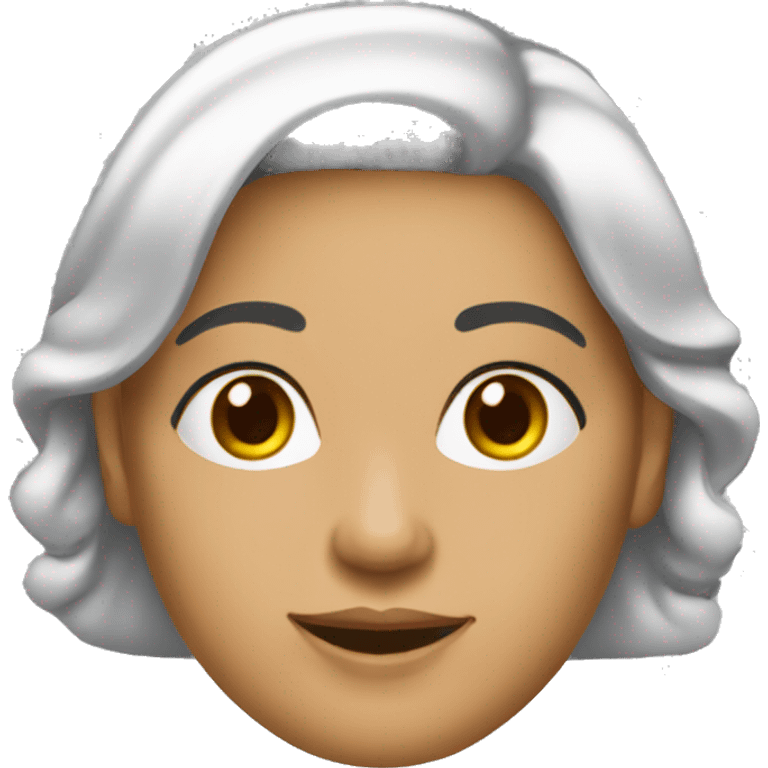 vendedora de casas emoji