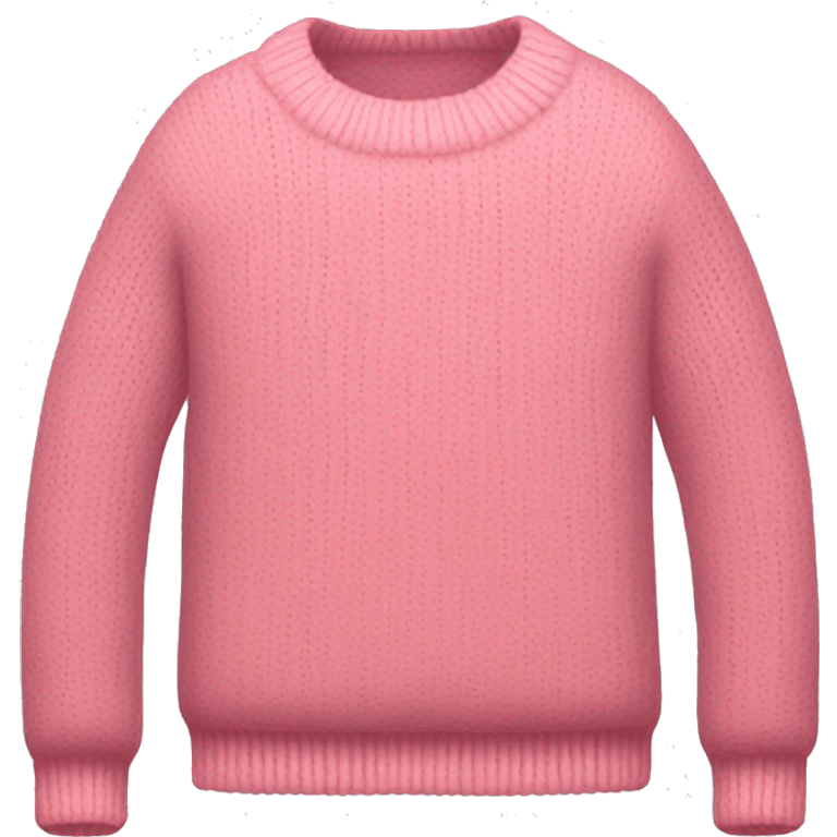 pink sweater emoji