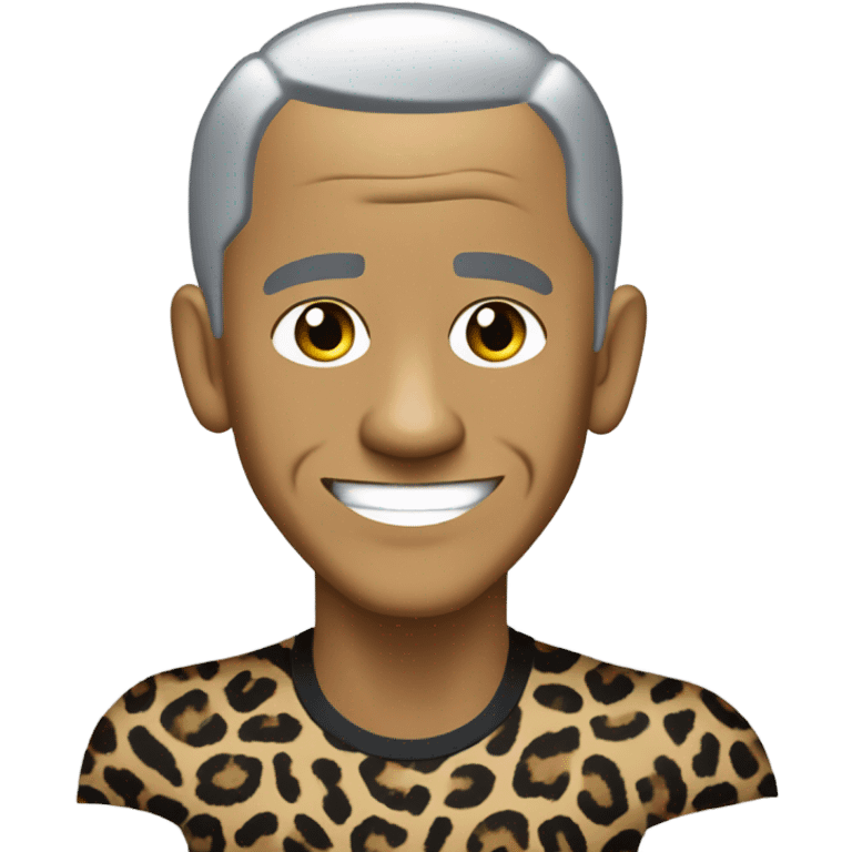 Obama Obama Obama Obama Obama but he’s dressed in a 80s spandex leopard print workout unitard Obama Obama Obama Obama Obama short hair Obama wrinkles grey hair Barack Obama hope poster Obama emoji