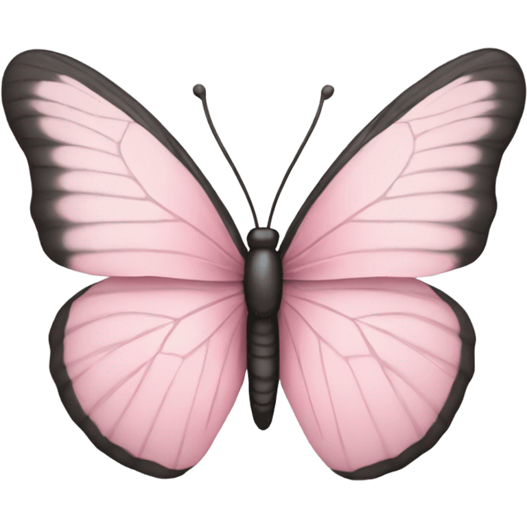 Light pink butterfly emoji