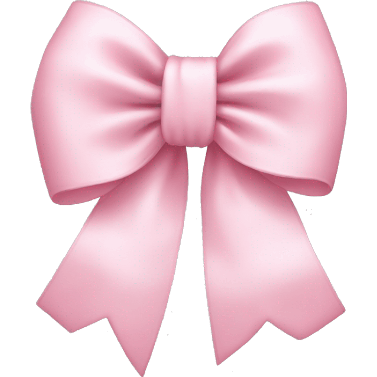 Baby pink bow  emoji