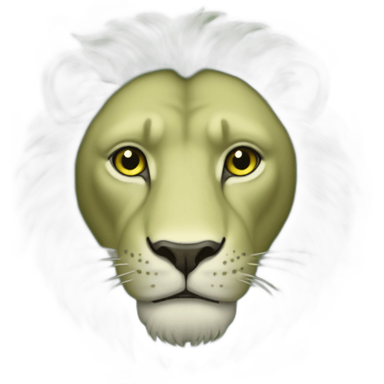 Green lion emoji