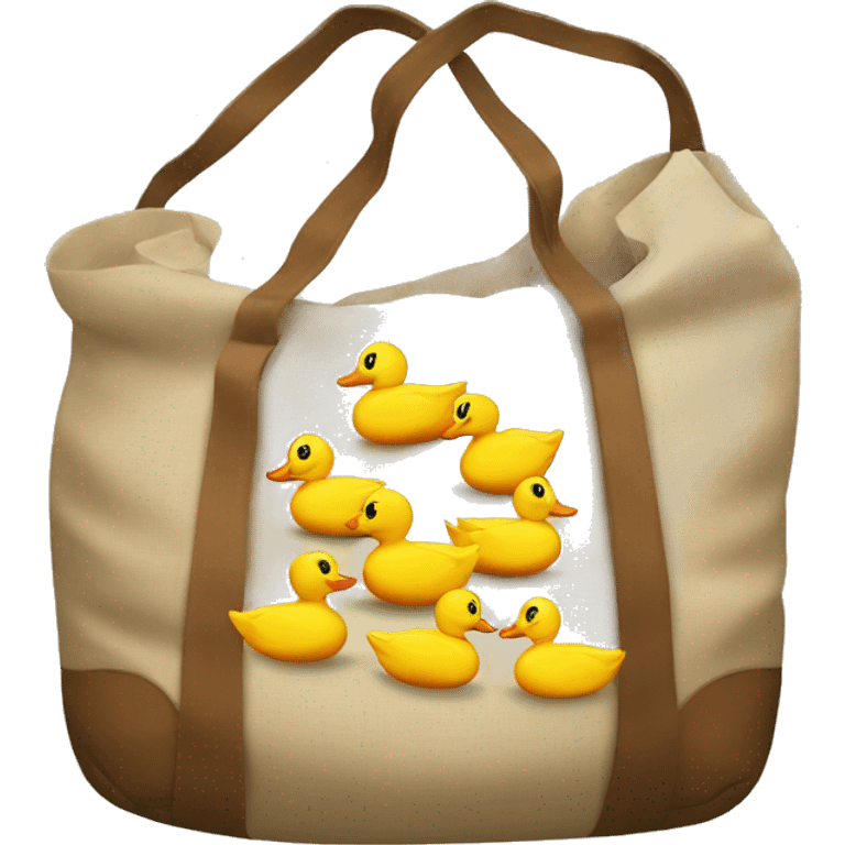 Bag of ducks emoji