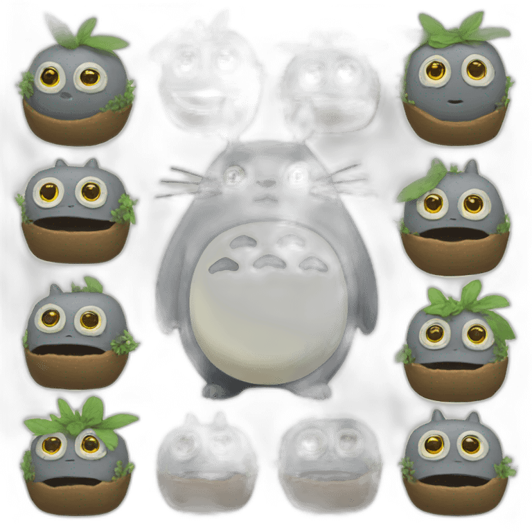 totoro with oculus emoji