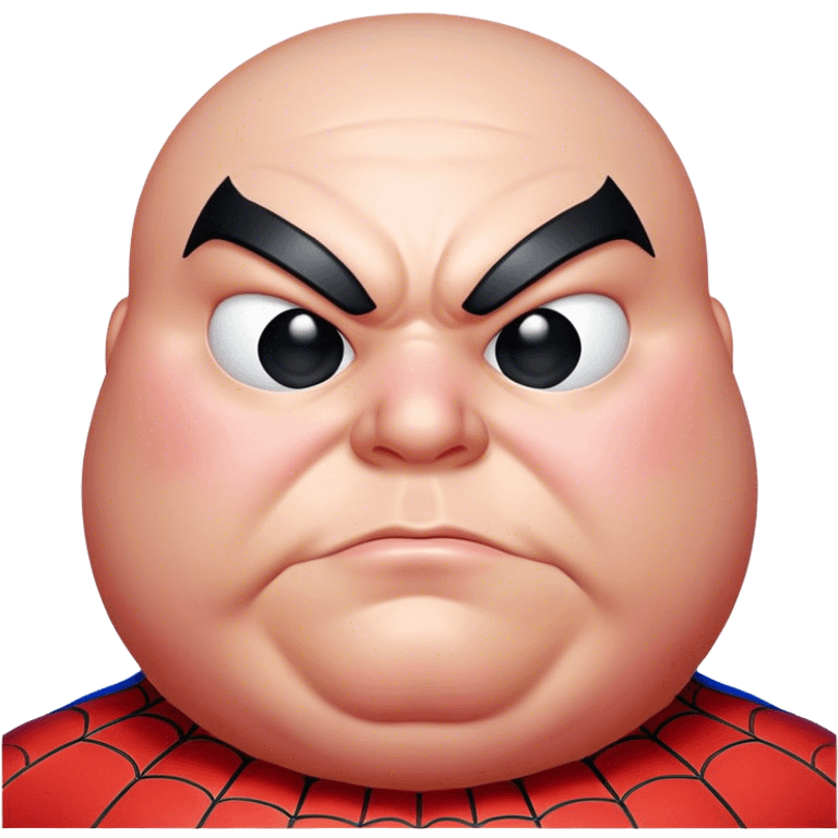 Fat spider-man emoji