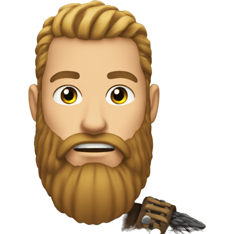 Viking beard emoji