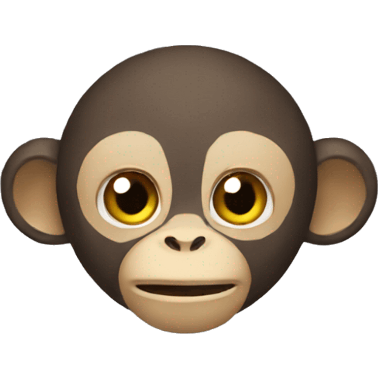 make a monkey with the face of a snake emoji