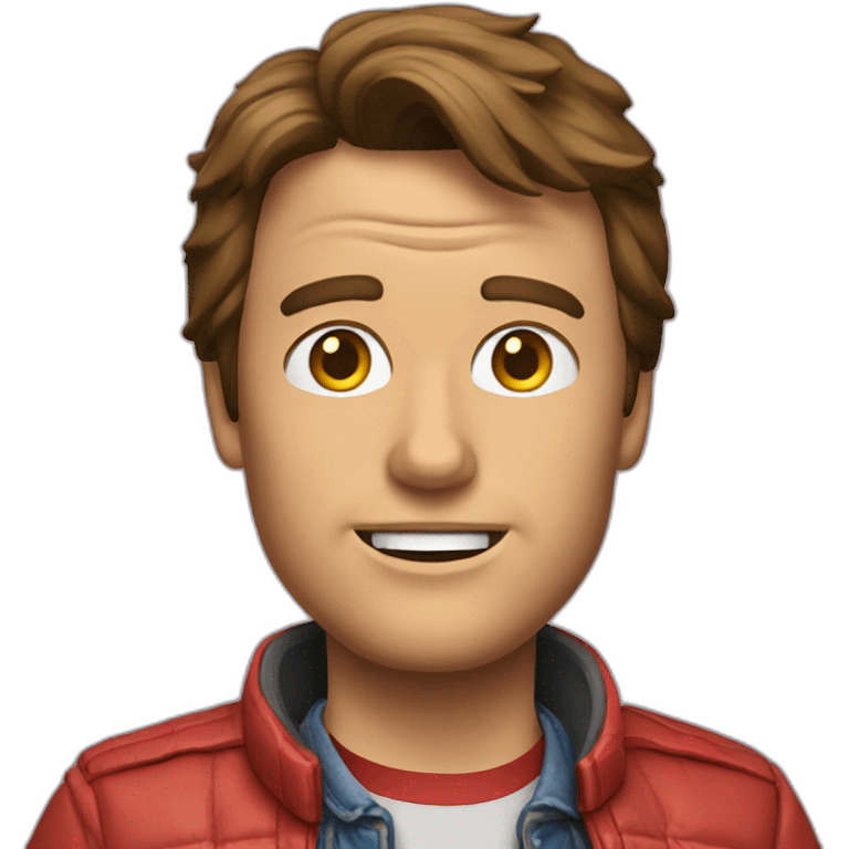 Marty mcfly emoji