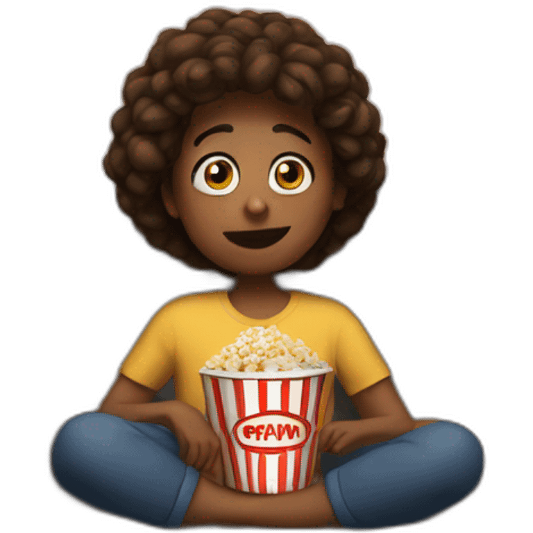 Watching movies  emoji