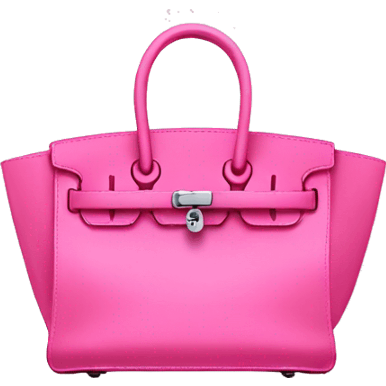 Pink birkin emoji