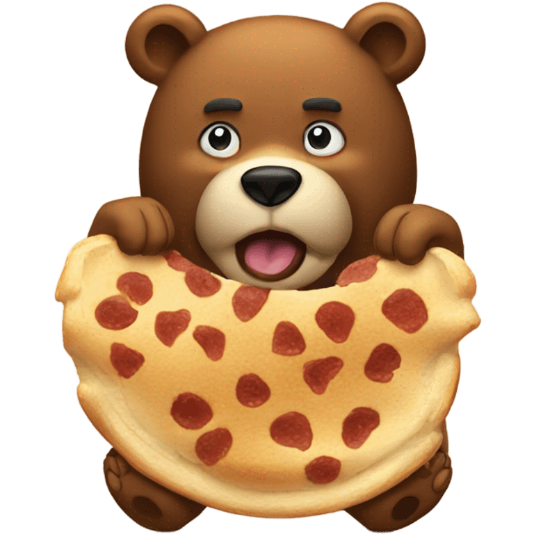 Hungry bear emoji