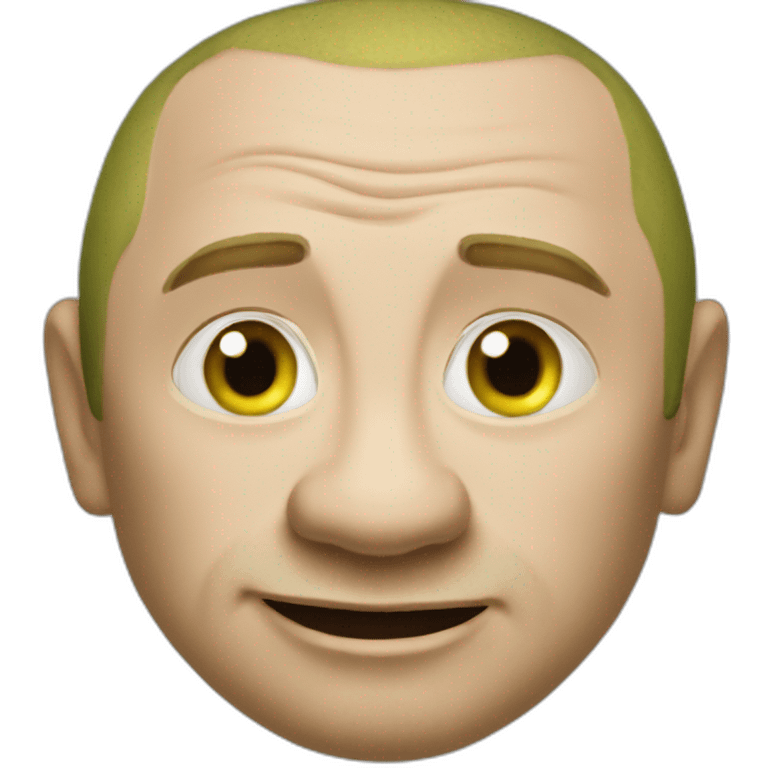 Putin as shrek emoji