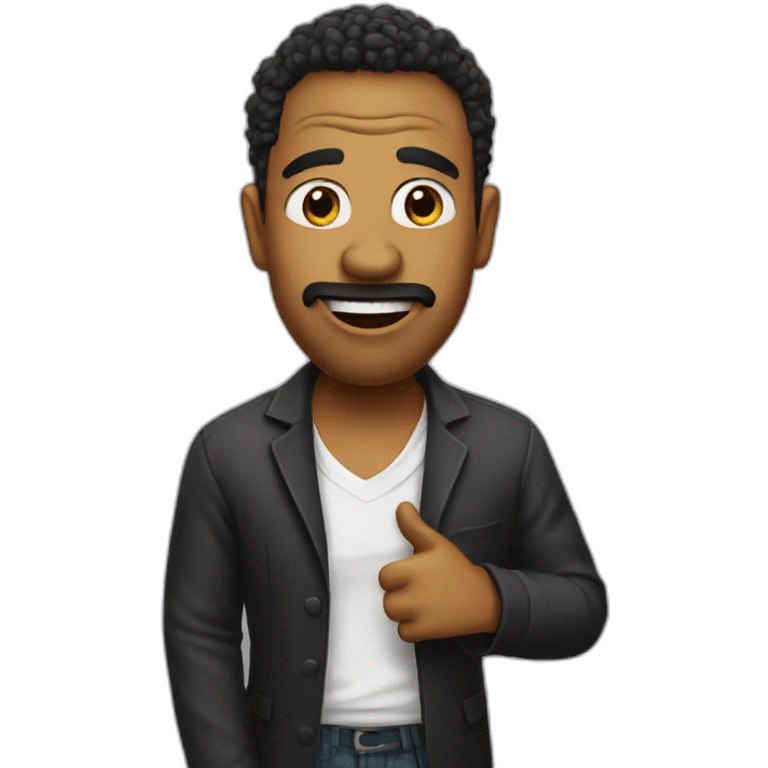 standup comedian emoji