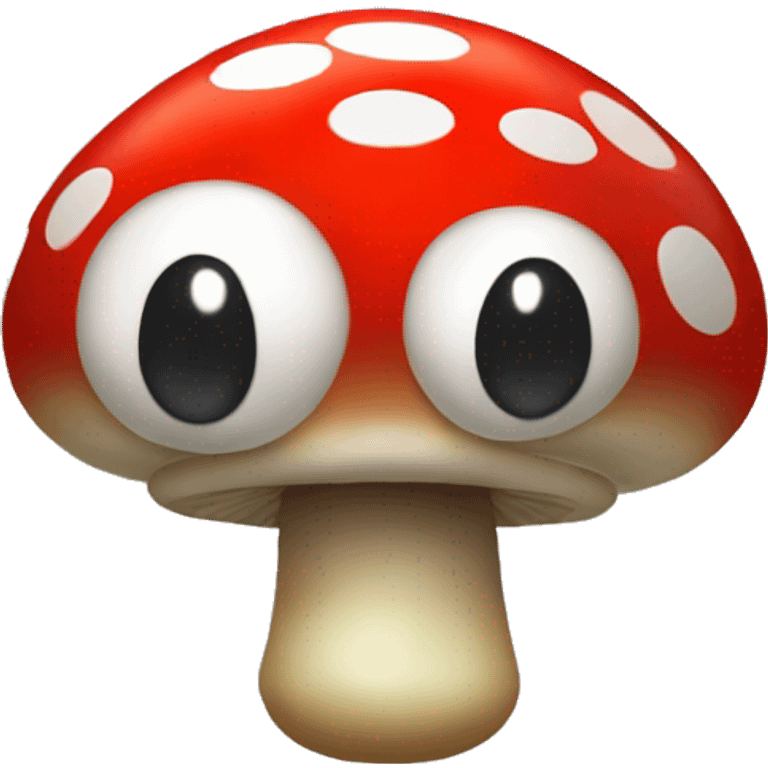 Mario-style Mushroom Alien emoji