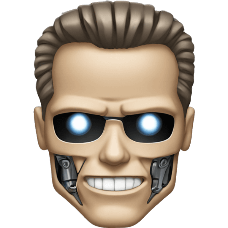 terminator head smile emoji