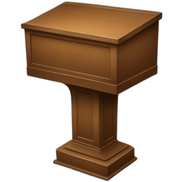 lectern emoji