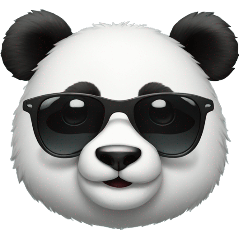 panda with sunglasses emoji