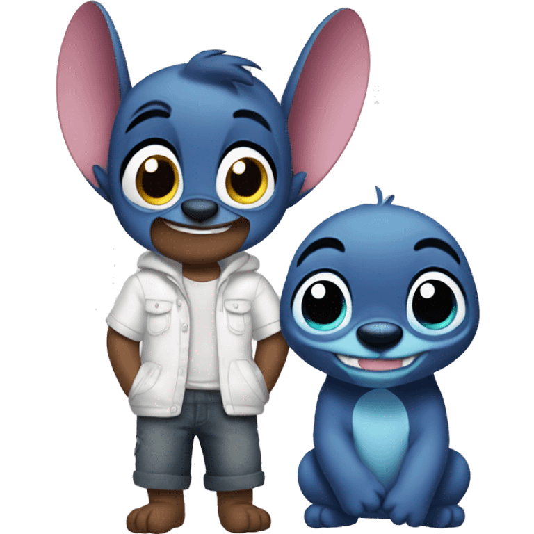 Stitch et Angel emoji