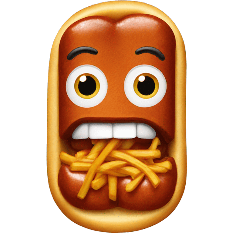 Currywurst German emoji