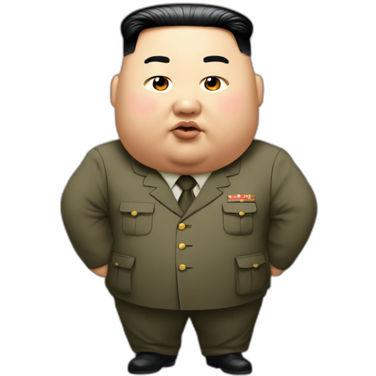 fat kim-jong-un emoji