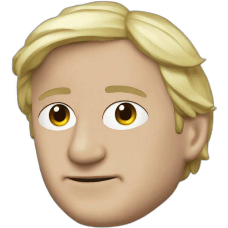 Macron le Pen emoji