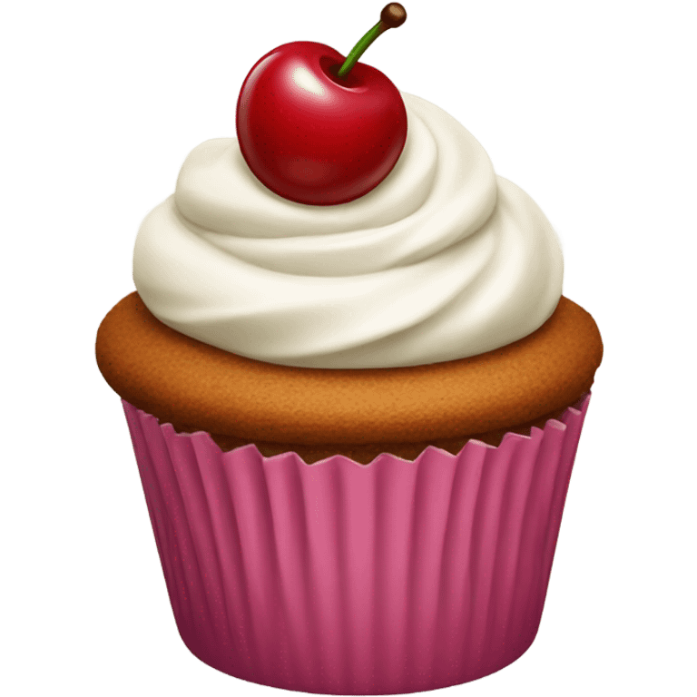 Cherry cupcake  emoji