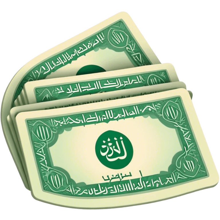 New Saudi Riyal Shape emoji