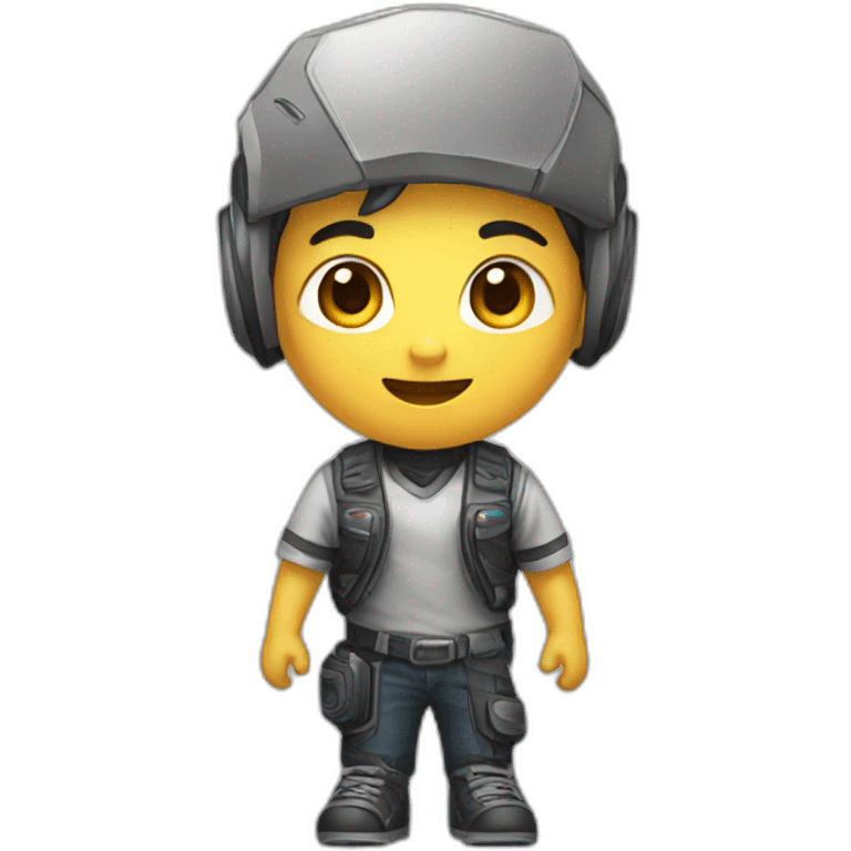 Niño gamer emoji