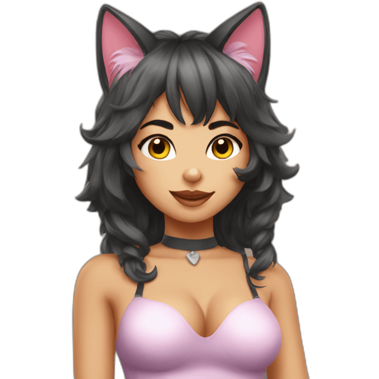 sexy catgirl emoji